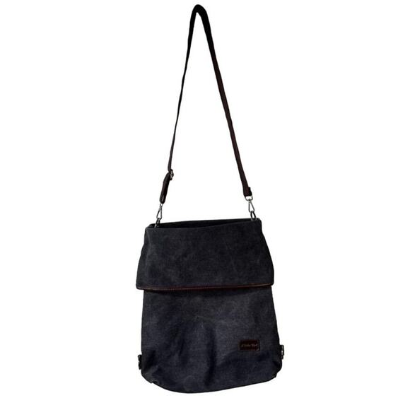 A Tailor Bird Unisex Canvas Crossbody Shoulder Bag Backpack Handbag Tote Bag - Picture 1 of 13